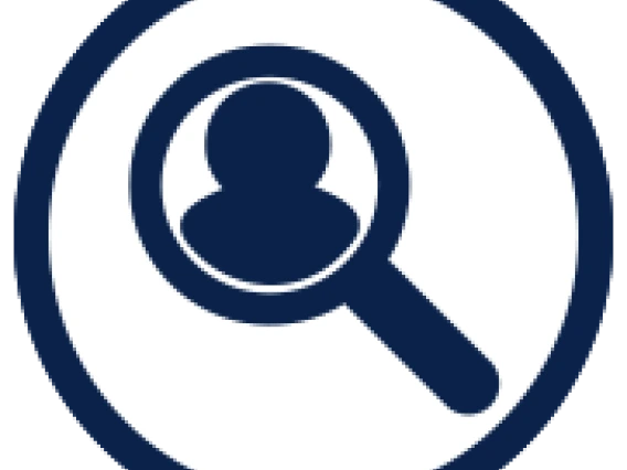 Icon of magnifying glass